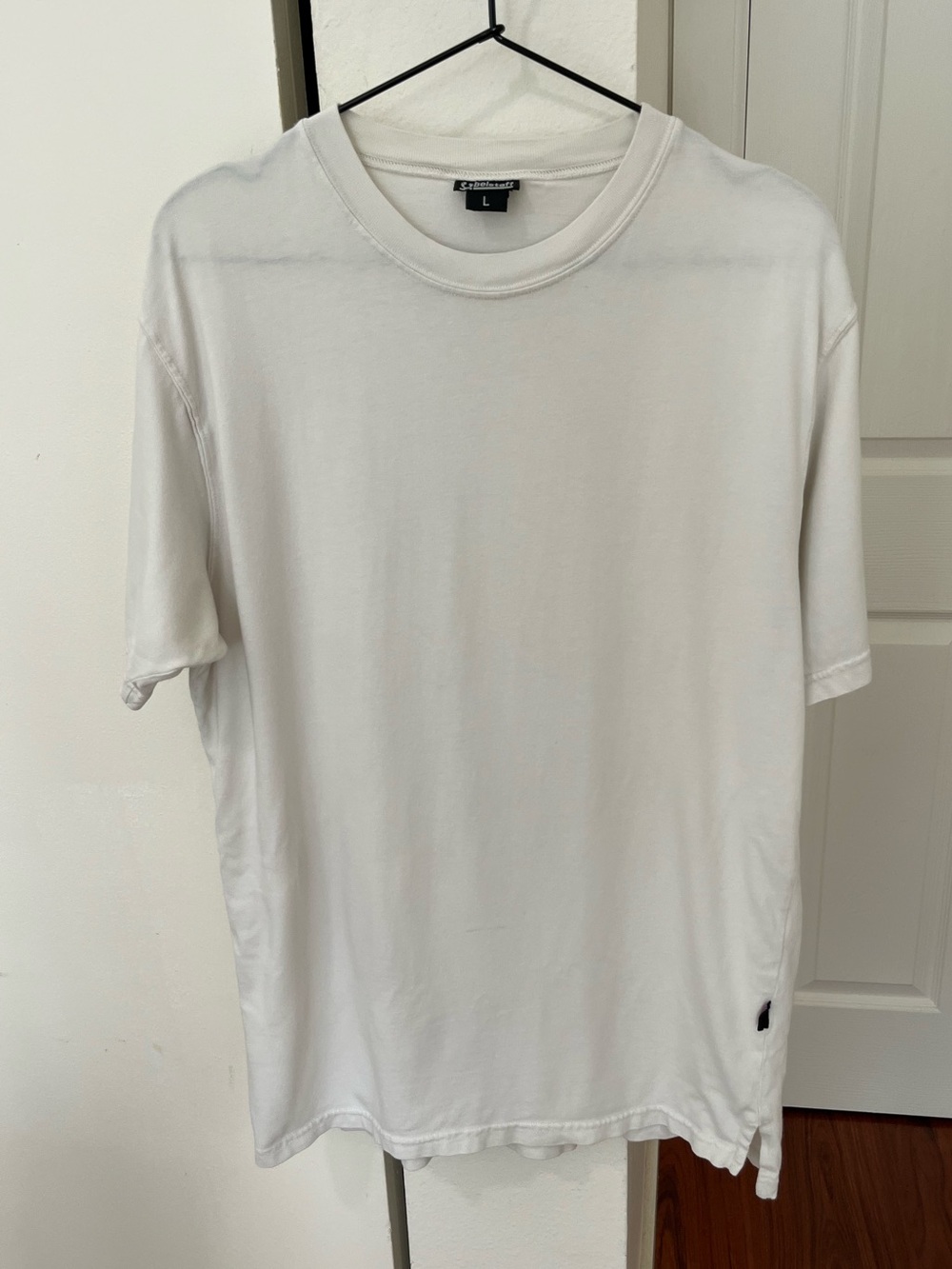 Belstaff White Short Sleeve Crew Neck Tee